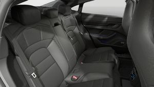 Vue intérieure du Taycan 4 Black Edition