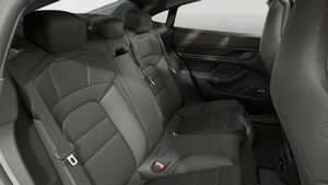 Vue intérieure du Taycan 4S Black Edition