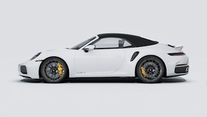 Spoljašnji izgled 911 Turbo S Cabriolet koji prikazuje levu stranu automobila
