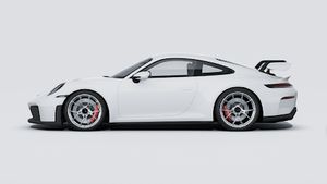 Spoljašnji izgled 911 GT3 koji prikazuje levu stranu automobila
