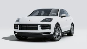 Spoljašnji izgled Cayenne koji prikazuje prednju i levu stranu automobila
