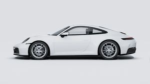 Exterior view of 911 Carrera showing the left side of the car