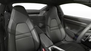 Interior view showing the front seats of 911 Carrera S