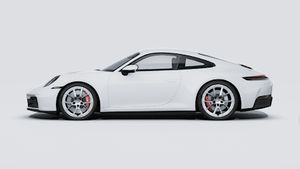 Exterior view of 911 Carrera S showing the left side of the car