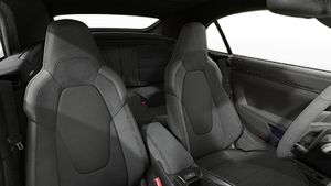 Interior view showing the front seats of 911 Carrera GTS Cabriolet