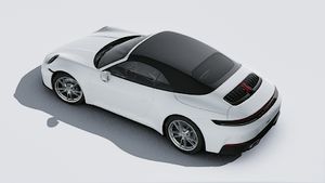 Exterior view of 911 Carrera Cabriolet seen from above