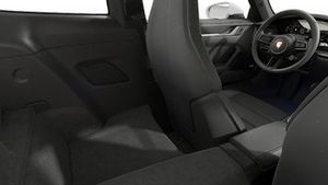 Interior view showing the back seats of 911 Carrera 4S