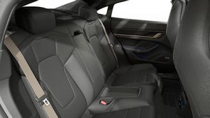 Interior view of Taycan Turbo S