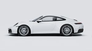 Utvändig vy av 911 Carrera som visar bilens vänstra sida
