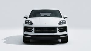 Utvändig vy av Cayenne S E-Hybrid som visar bilens front