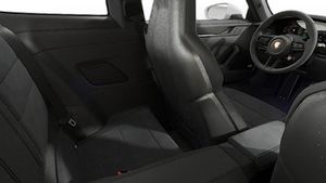Interior view showing the back seats of 911 Carrera GTS