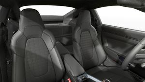Interior view showing the front seats of 911 Carrera T