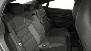 Interior view of Taycan 4S Black Edition