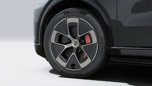 Zunanji pogled na Cayenne Turbo Coupé Electric