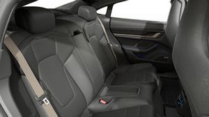 Vista interior de su Taycan Turbo