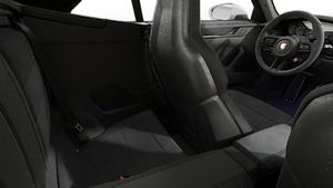 Interior view showing the back seats of 911 Carrera GTS Cabriolet