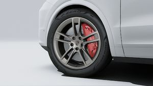 Exterior view of Cayenne Turbo E-Hybrid