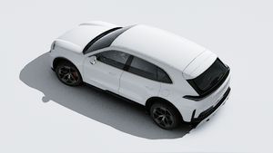 Exterior view of Cayenne Turbo Electric seen from above