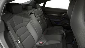 Interior view of Taycan 4S