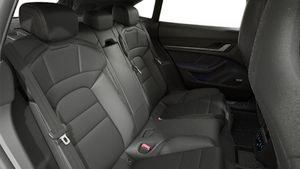 Interior view of Taycan 4 Cross Turismo
