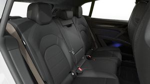 Vue intérieure du Cayenne Turbo Electric