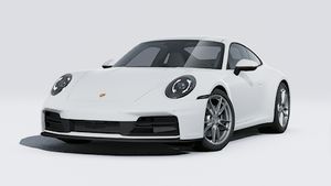 911 Carrera adresinin aracın ön ve sol tarafını gösteren dış görünümü