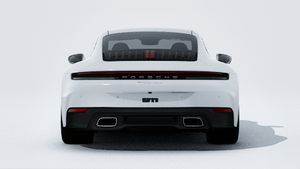 911 Carrera adresinin aracın arkasını gösteren dış görünümü