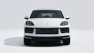 Cayenne S E-Hybrid adresinin aracın ön tarafını gösteren dış görünümü
