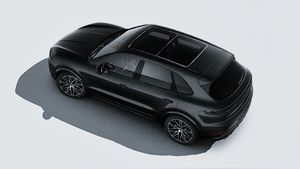 Cayenne Black Edition adresinin yukarıdan görülen dış görünümü