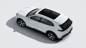 Cayenne S Electric adresinin yukarıdan görülen dış görünümü