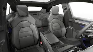 Ön koltukları gösteren iç görünüm Cayenne S Coupé Electric