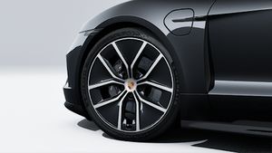 Dış görünüm Taycan Black Edition