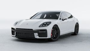 Panamera GTS adresinin aracın ön ve sol tarafını gösteren dış görünümü