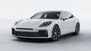 Panamera 4S E-Hybrid adresinin aracın ön ve sol tarafını gösteren dış görünümü