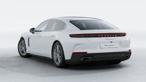 Panamera 4 E-Hybrid Executive adresinin aracın arka ve sol tarafını gösteren dış görünümü