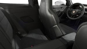 Interior view showing the back seats of 911 Carrera GTS