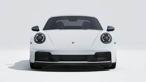 Exterior view of 911 Carrera T showing the front of the car