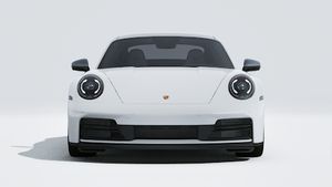 Exterior view of 911 Carrera T showing the front of the car