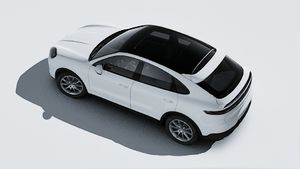 Exterior view of Cayenne Coupe seen from above