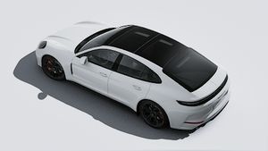 Exterior view of Panamera GTS seen from above