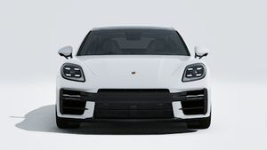 Exterior view of Panamera GTS showing the front of the car
