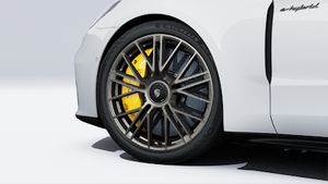 Exterior view of Panamera Turbo S E-Hybrid
