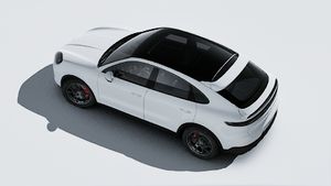 從上方看到的Cayenne S Coupé的外觀圖