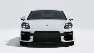 顯示汽車前部的Panamera GTS的外部視圖
