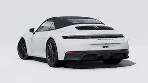 Зовнішній вигляд 911 Carrera 4 GTS Cabriolet , що показує задню і ліву сторону автомобіля