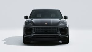 Зовнішній вигляд Cayenne Black Edition , що показує передню частину автомобіля
