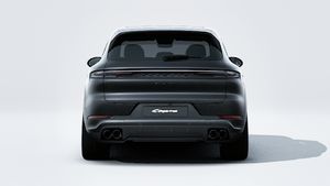 Зовнішній вигляд Cayenne Black Edition із зображенням задньої частини автомобіля