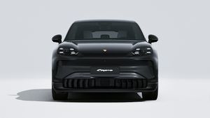 Зовнішній вигляд Cayenne Electric , що показує передню частину автомобіля