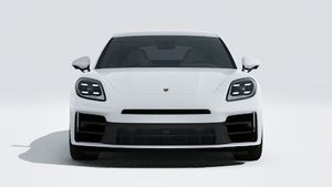 Зовнішній вигляд Panamera , що показує передню частину автомобіля