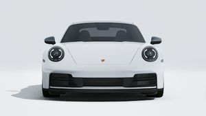 Exterior view of 911 Carrera T showing the front of the car